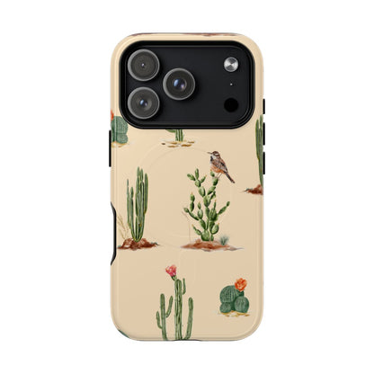 Western Cactus Magnetic Case