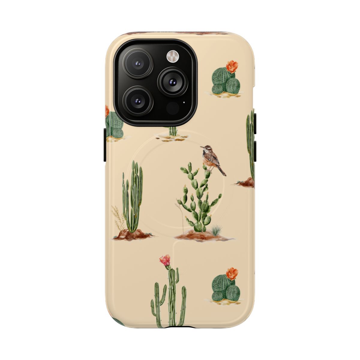 Western Cactus Magnetic Case