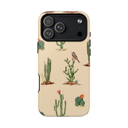 Western Cactus Magnetic Case