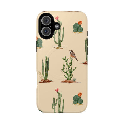 Western Cactus Magnetic Case