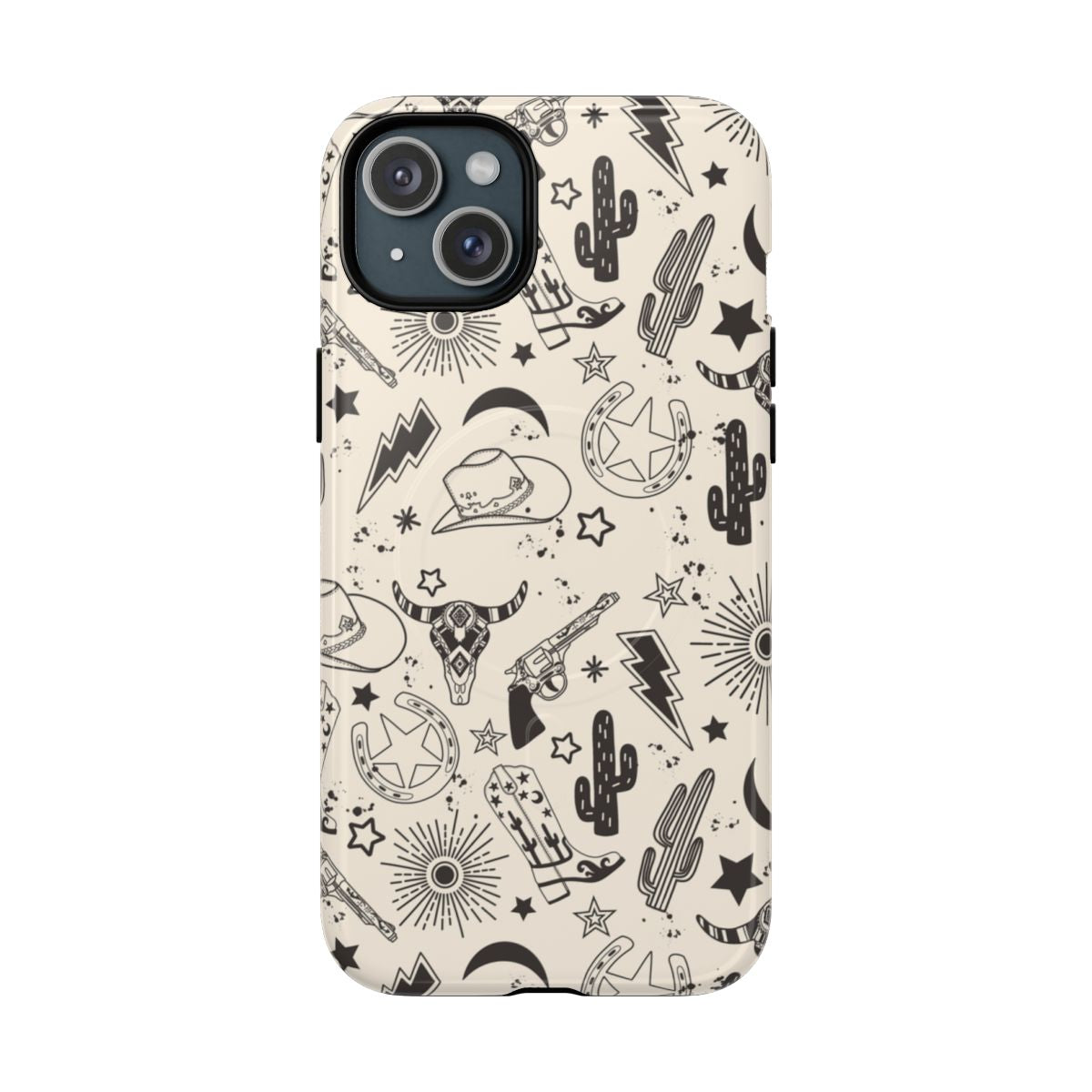 Western Doodles Magnetic Case