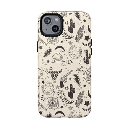 Western Doodles Magnetic Case