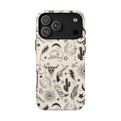 Western Doodles Magnetic Case
