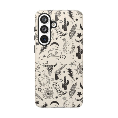 Western Doodles Tough Case