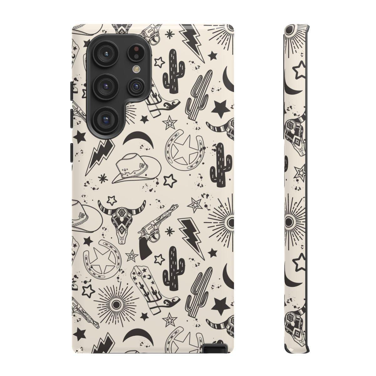Western Doodles Tough Case