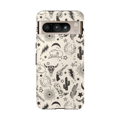 Western Doodles Tough Case