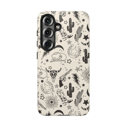 Western Doodles Tough Case