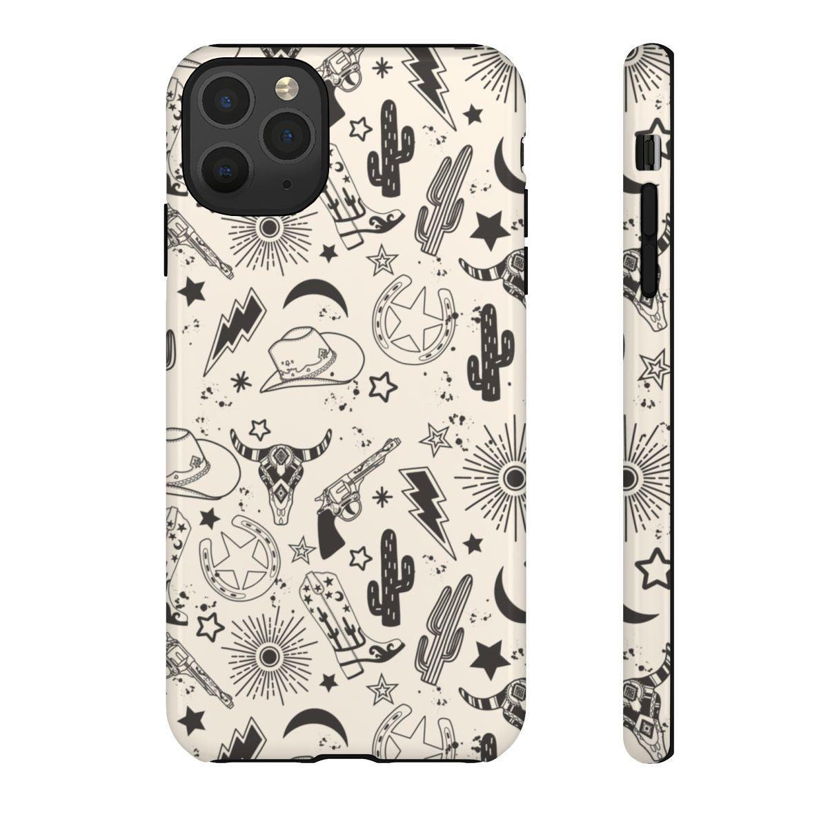 Western Doodles Tough Case