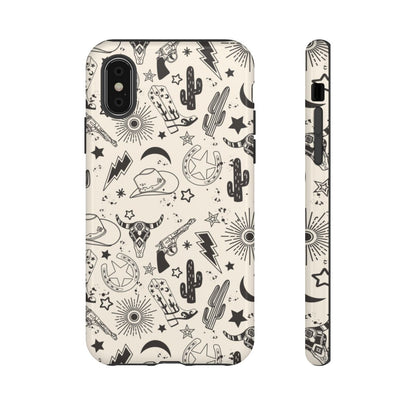 Western Doodles Tough Case