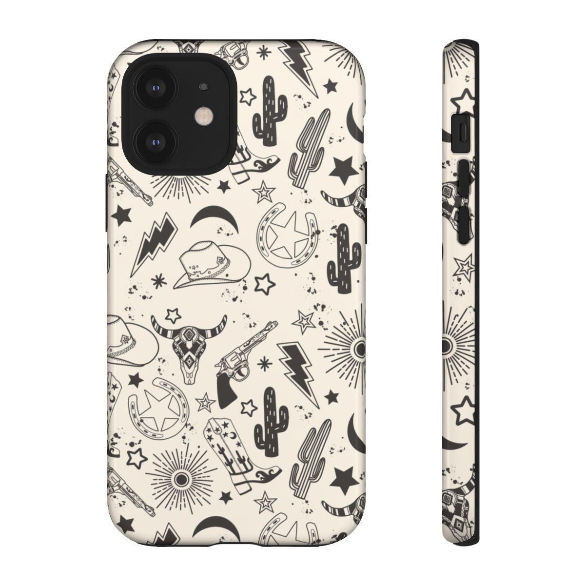 Western Doodles Tough Case