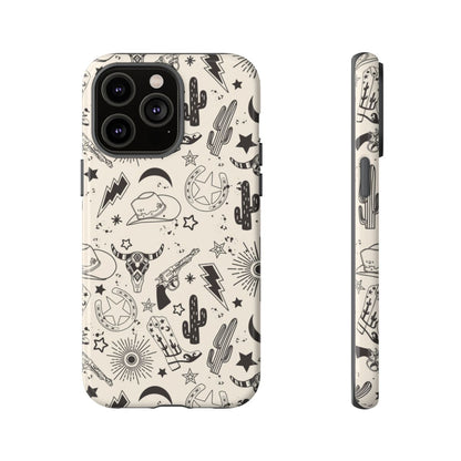 Western Doodles Tough Case