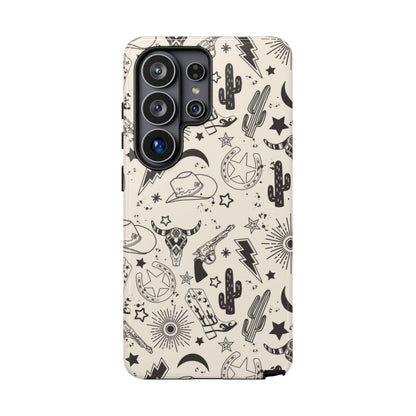 Western Doodles Tough Case