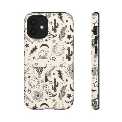 Western Doodles Tough Case