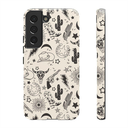 Western Doodles Tough Case