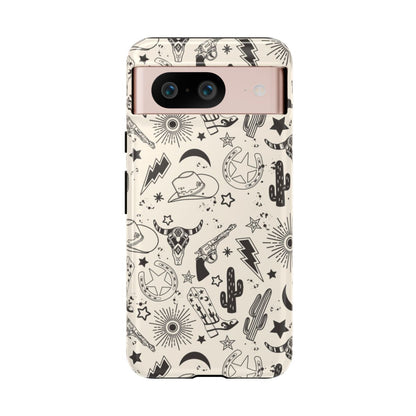 Western Doodles Tough Case