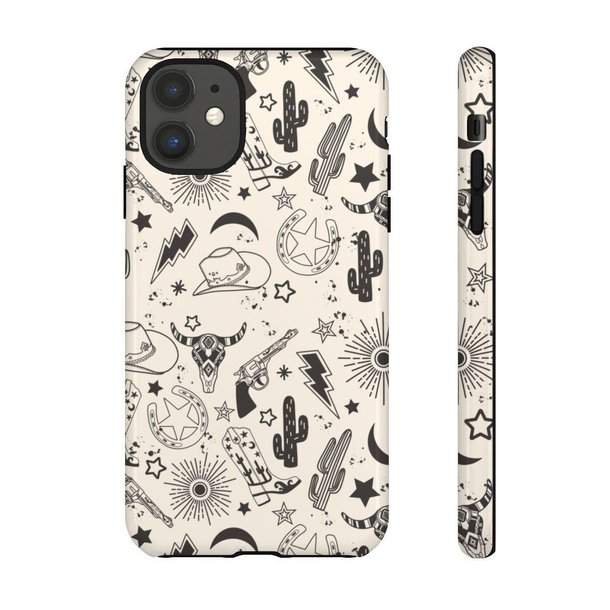 Western Doodles Tough Case