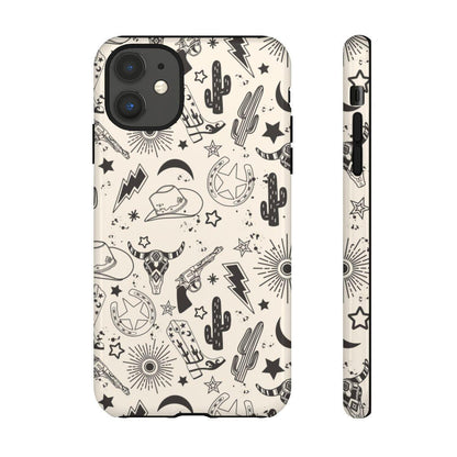Western Doodles Tough Case