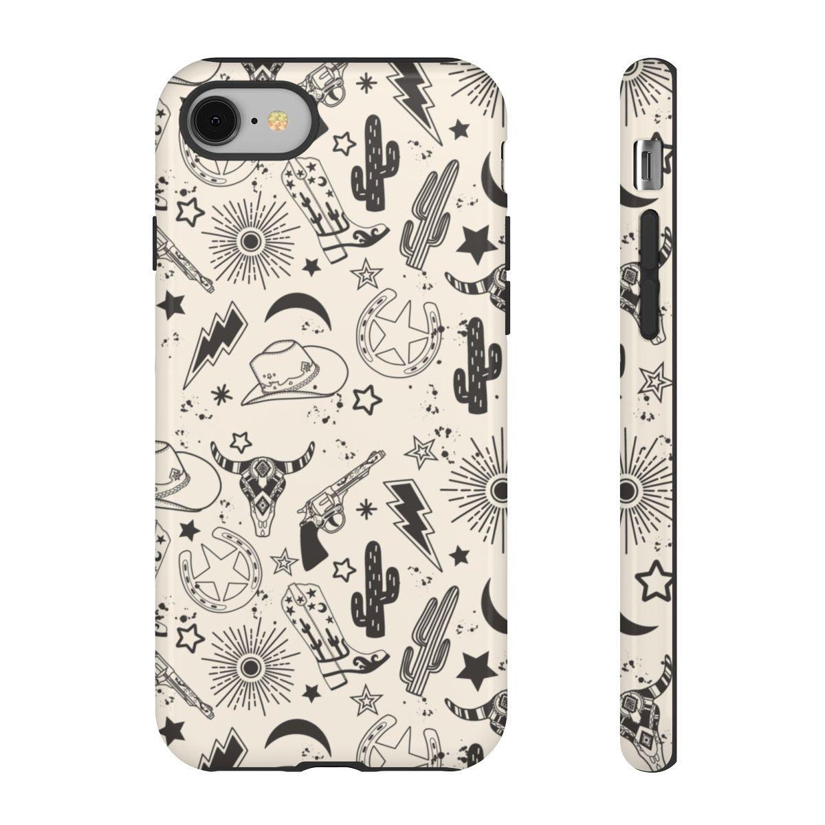 Western Doodles Tough Case