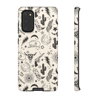Western Doodles Tough Case