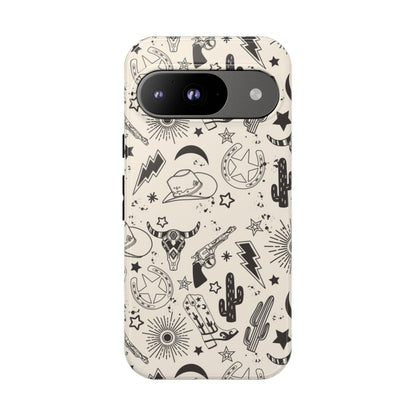 Western Doodles Tough Case