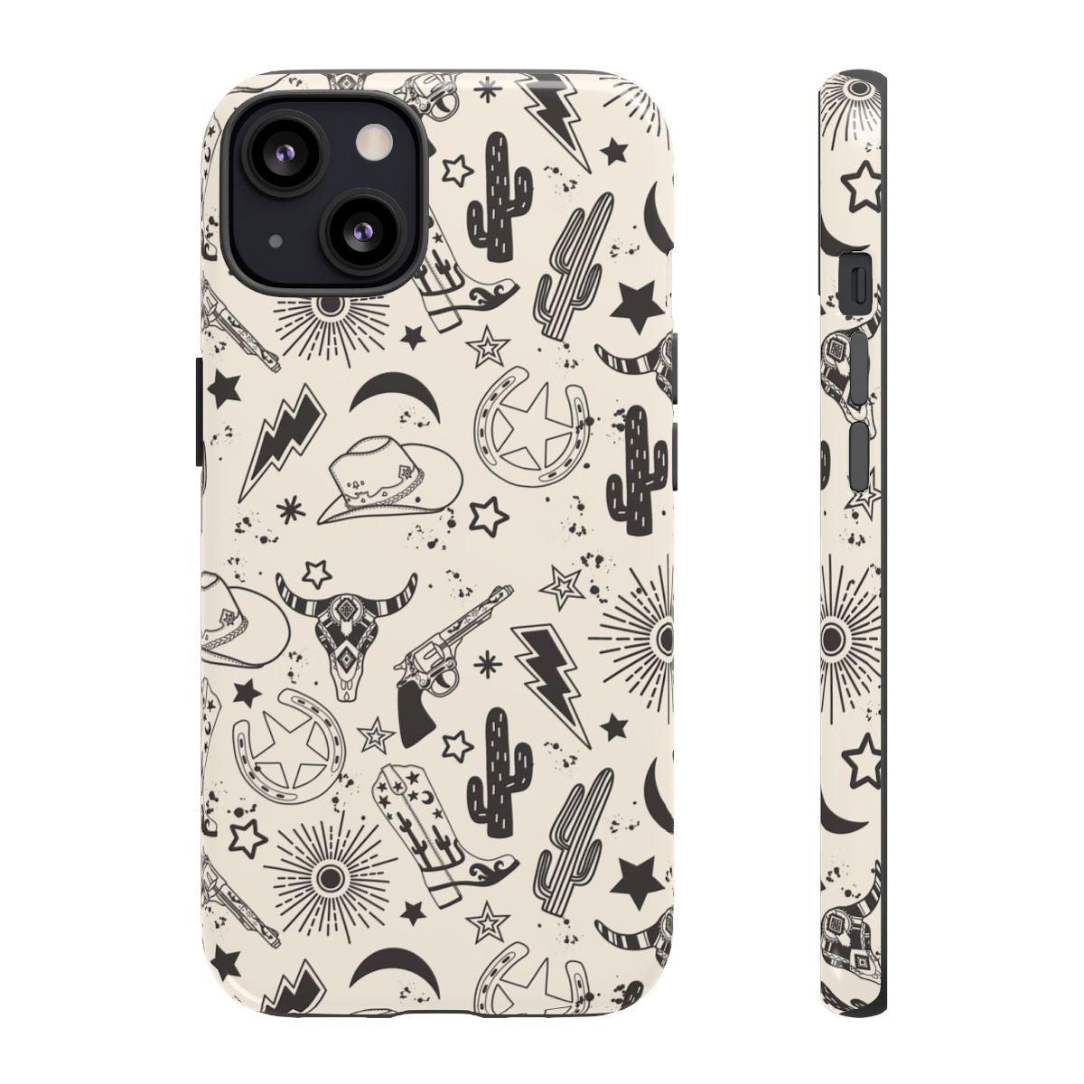 Western Doodles Tough Case