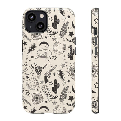 Western Doodles Tough Case