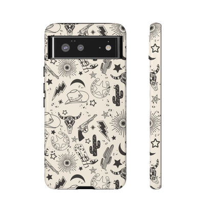 Western Doodles Tough Case