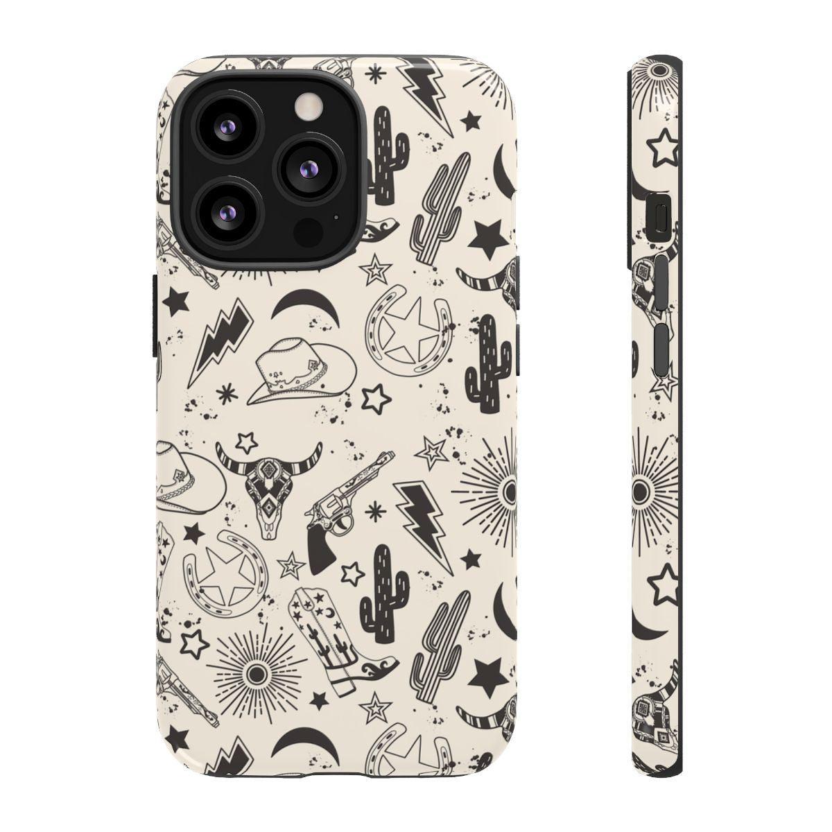 Western Doodles Tough Case