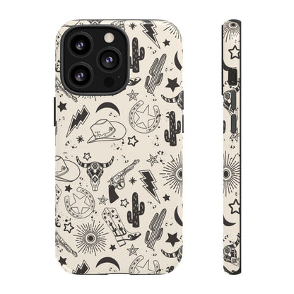 Western Doodles Tough Case