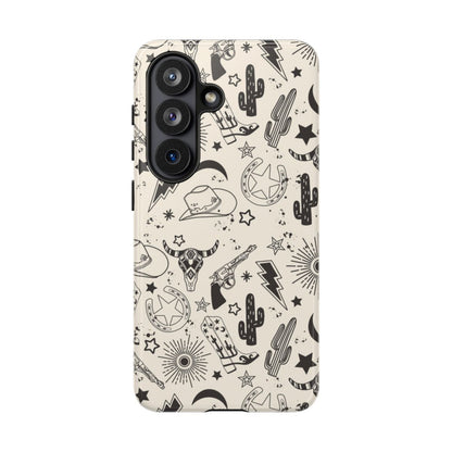 Western Doodles Tough Case
