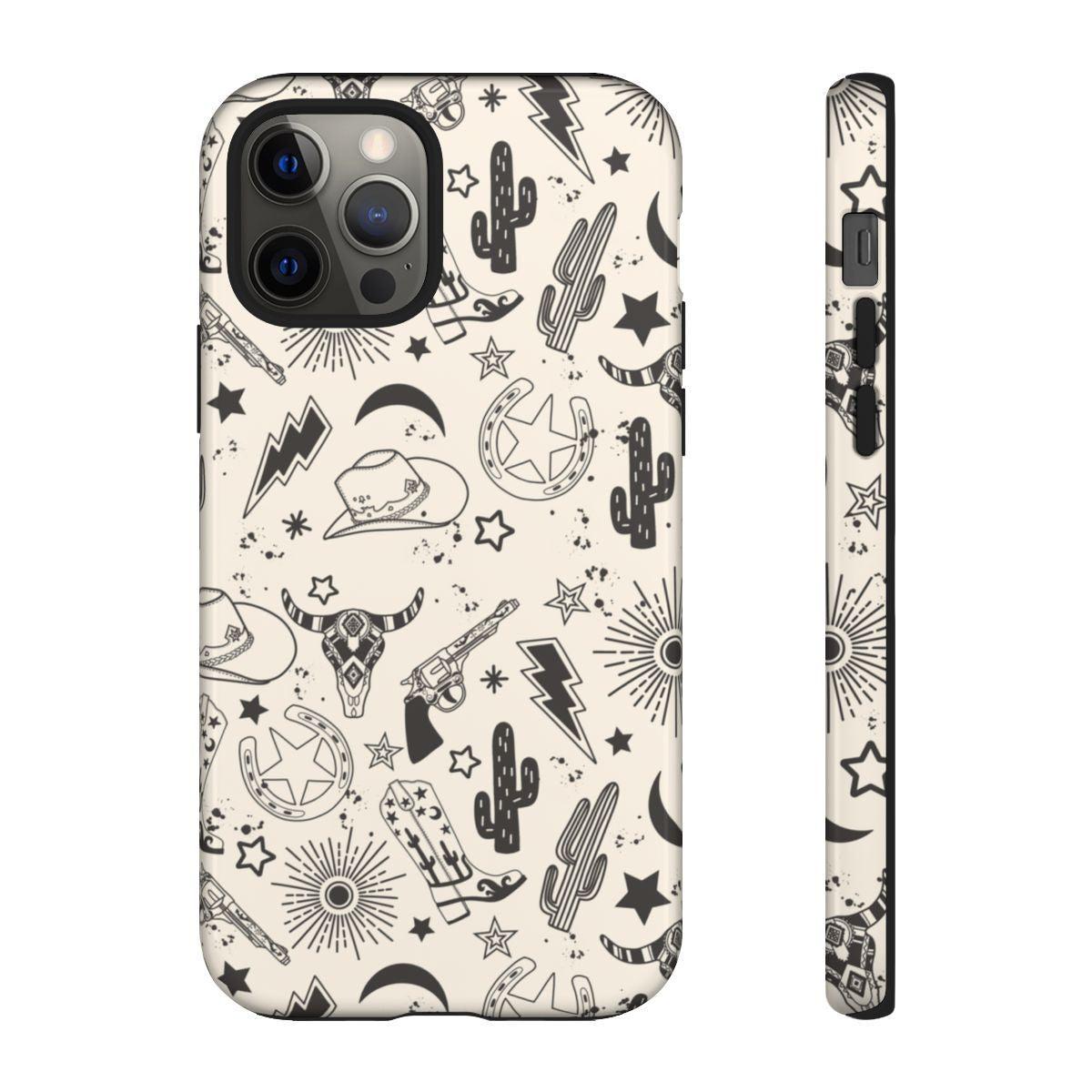 Western Doodles Tough Case