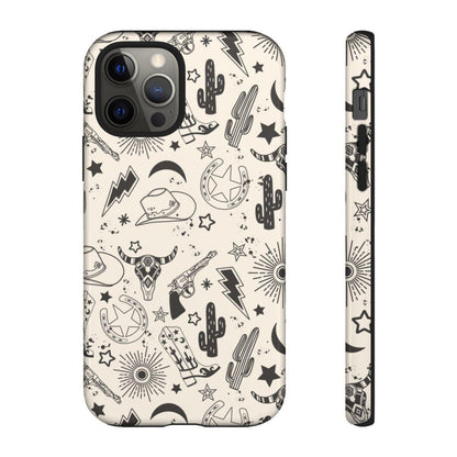 Western Doodles Tough Case
