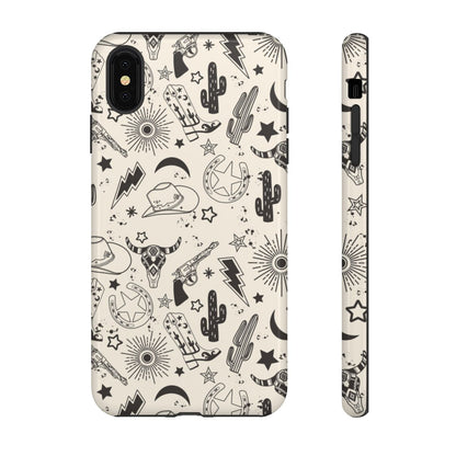 Western Doodles Tough Case
