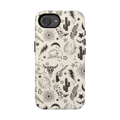 Western Doodles Tough Case - iPhone 16e