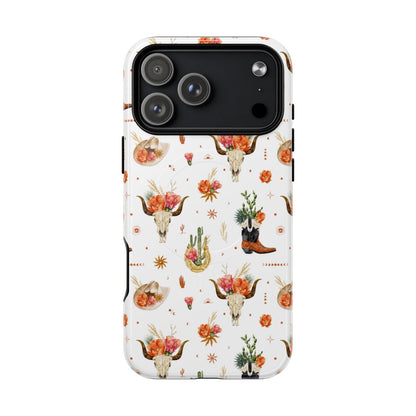Western Floral Magnetic Case - iPhone 18 Pro Max