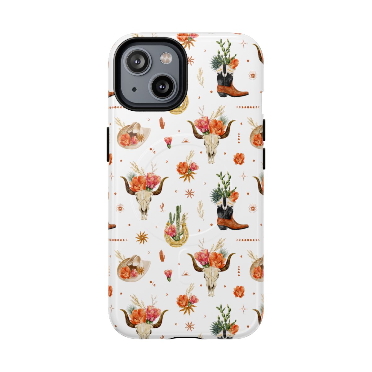 Western Floral Magnetic Case