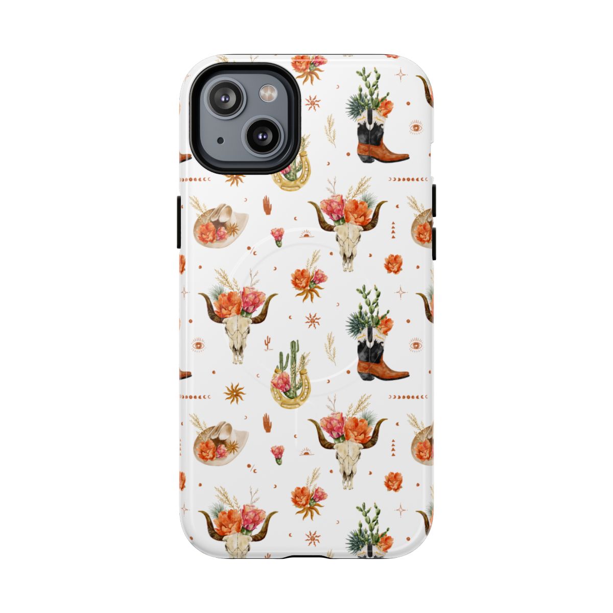 Western Floral Magnetic Case