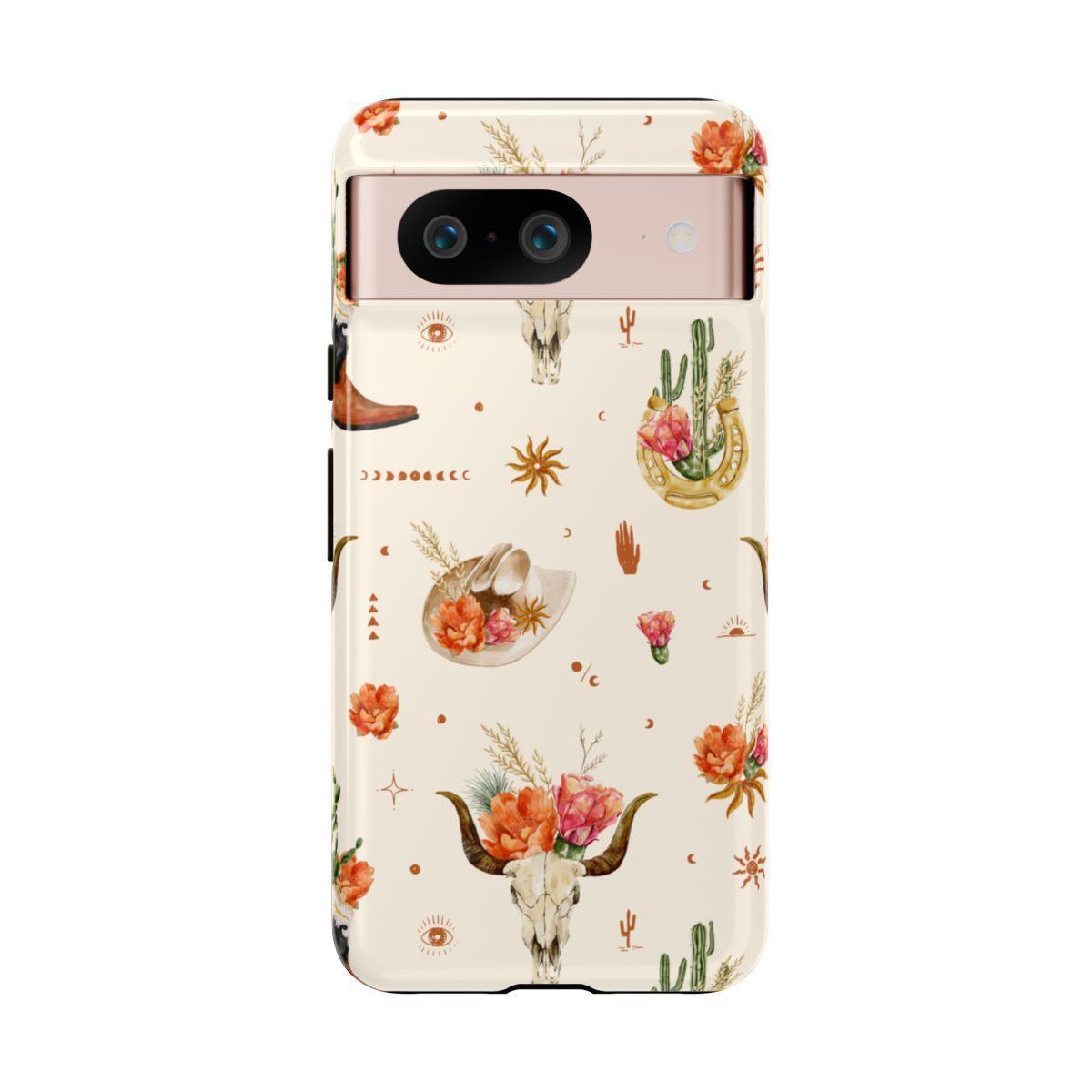 Western Floral Tough Case