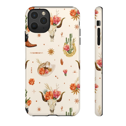 Western Floral Tough Case