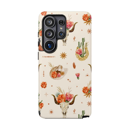 Western Floral Tough Case
