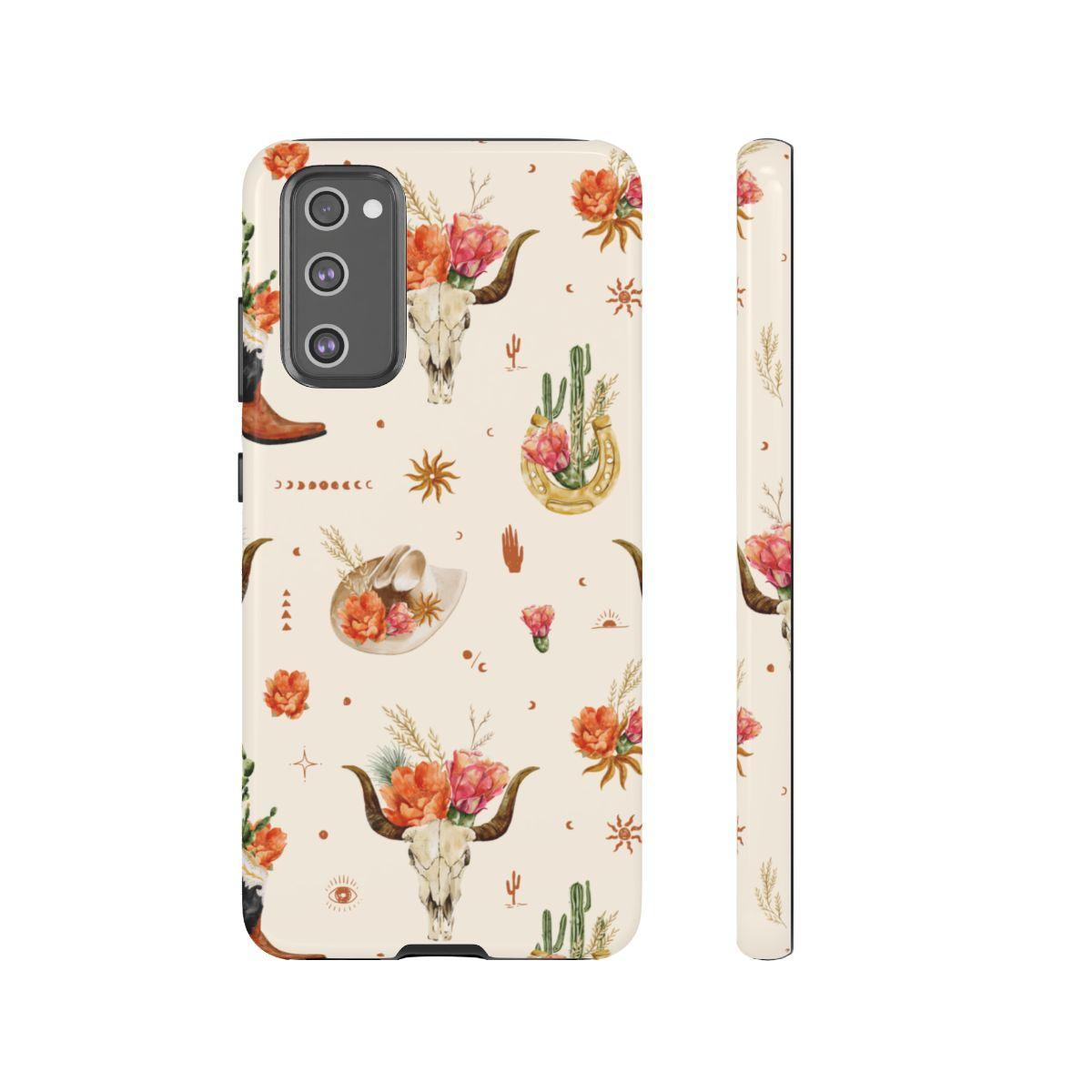 Western Floral Tough Case