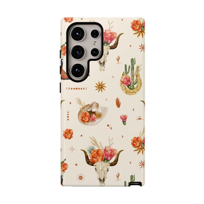Western Floral Tough Case