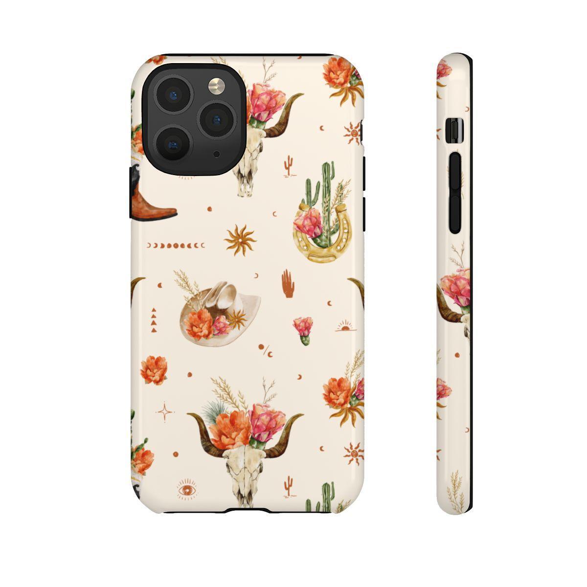 Western Floral Tough Case
