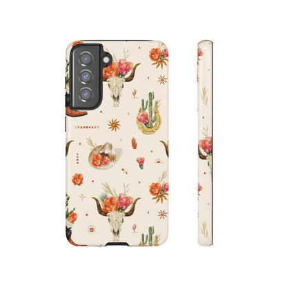 Western Floral Tough Case