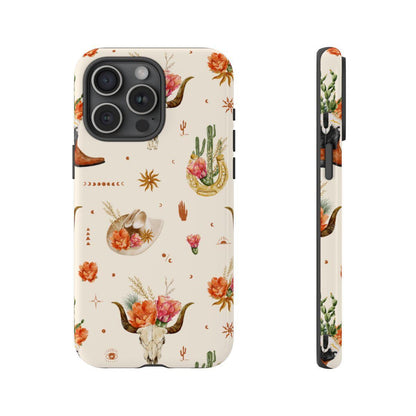 Western Floral Tough Case