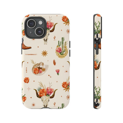 Western Floral Tough Case