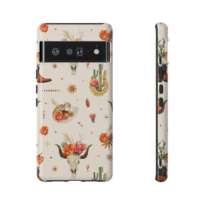 Western Floral Tough Case