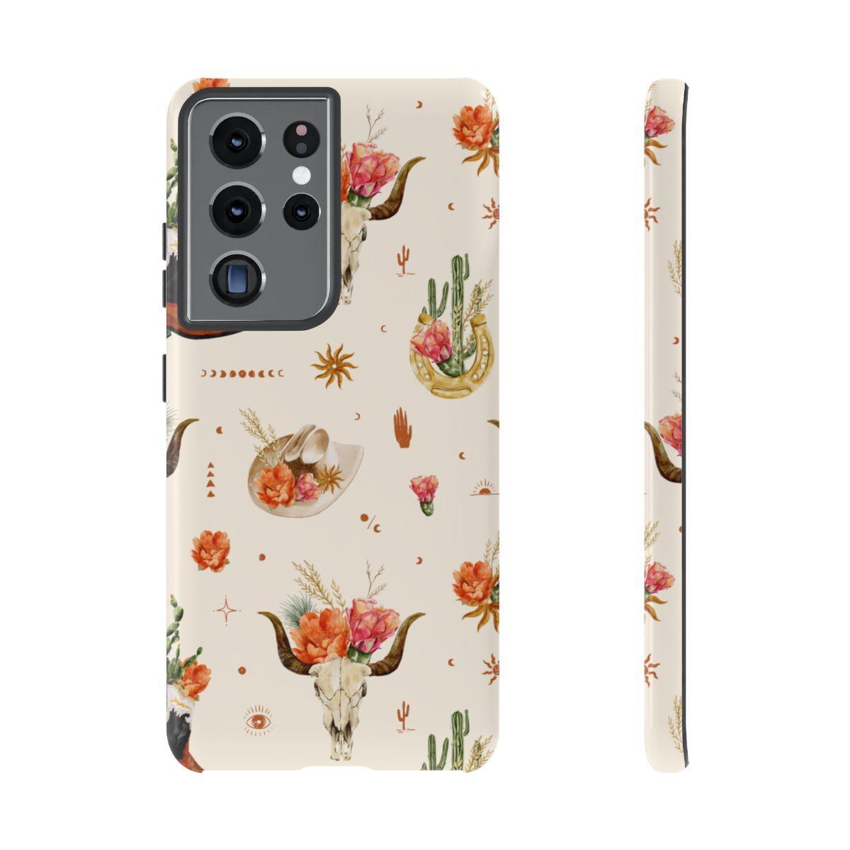 Western Floral Tough Case