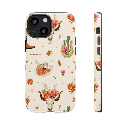 Western Floral Tough Case