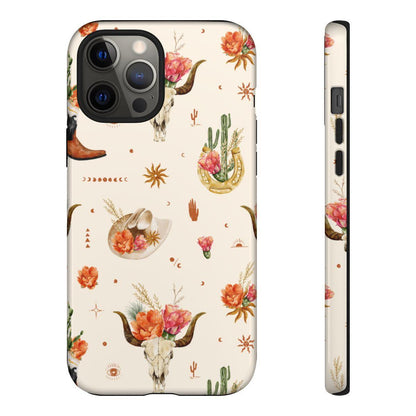 Western Floral Tough Case